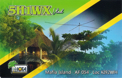 5H1WX.jpg - new DXCC on 40m, 17m, 12m & IOTA: AF-054