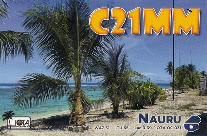 C21MM.jpg - new DXCC #149 & IOTA: OC-031